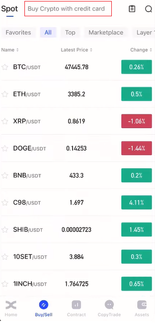 Com comprar cripto a Bingx Com comprar cripto a Bingx