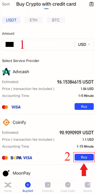 Com comprar cripto a Bingx Com comprar cripto a Bingx