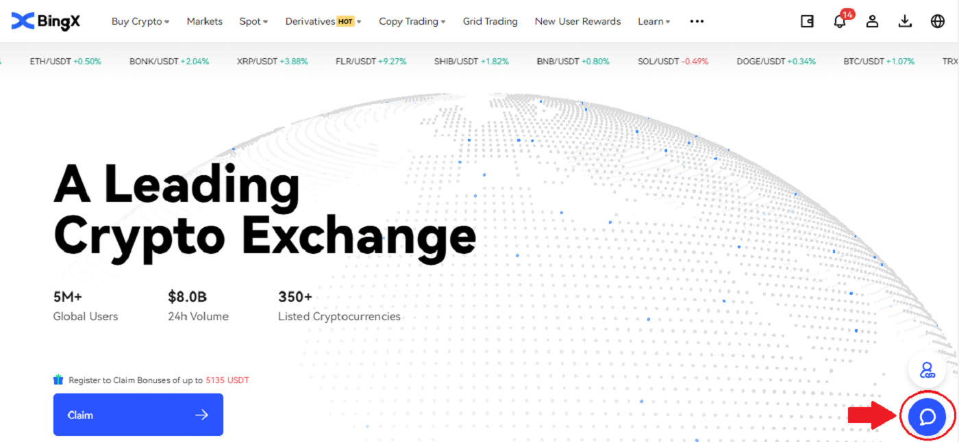 How to Contact BingX Support How to Contact BingX Support