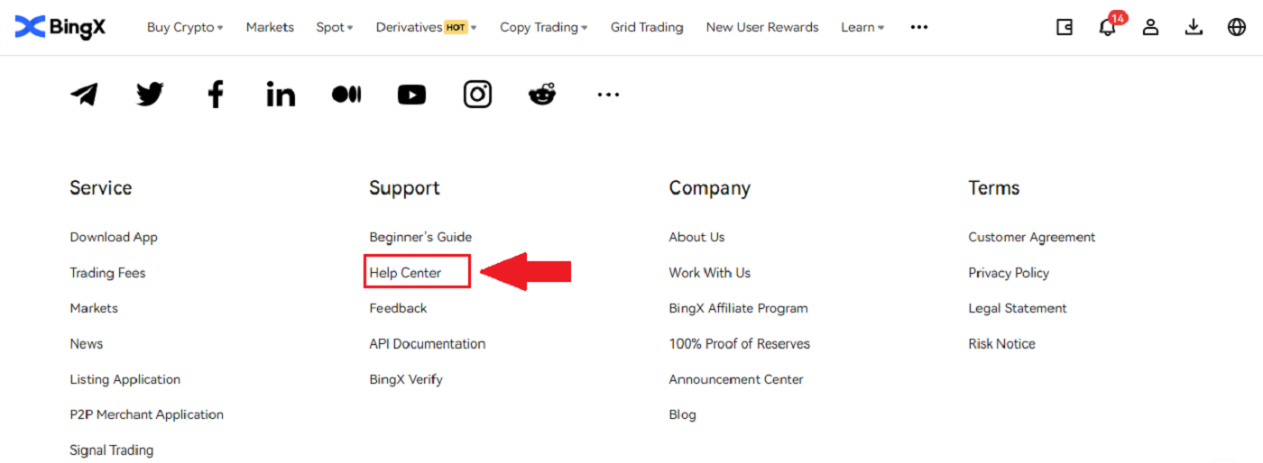 How to Contact BingX Support How to Contact BingX Support