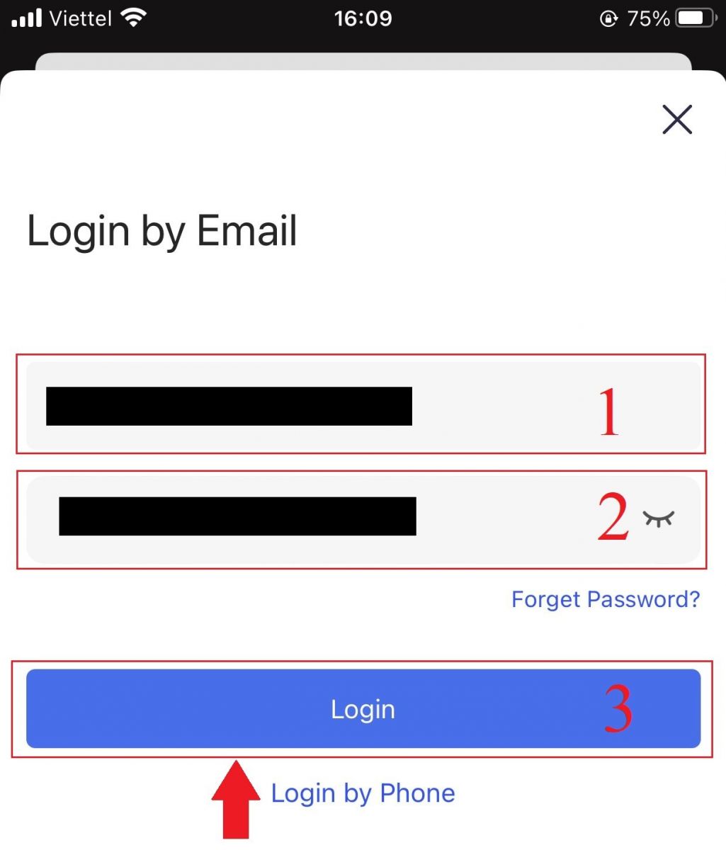 Cara log masuk ke bingx Cara log masuk ke bingx