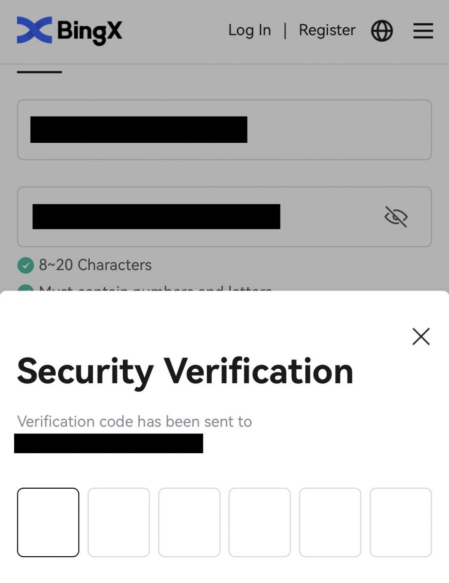 Com registrar el compte a Bingx Com registrar el compte a Bingx