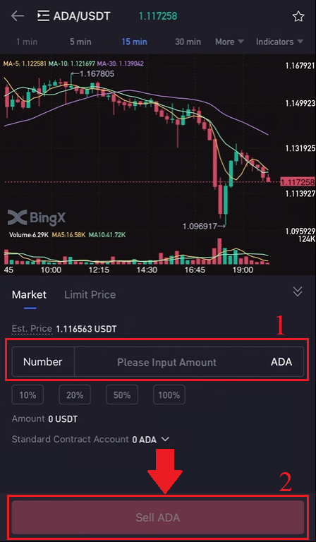 BingX پر کریپٹو کی تجارت کیسے کریں